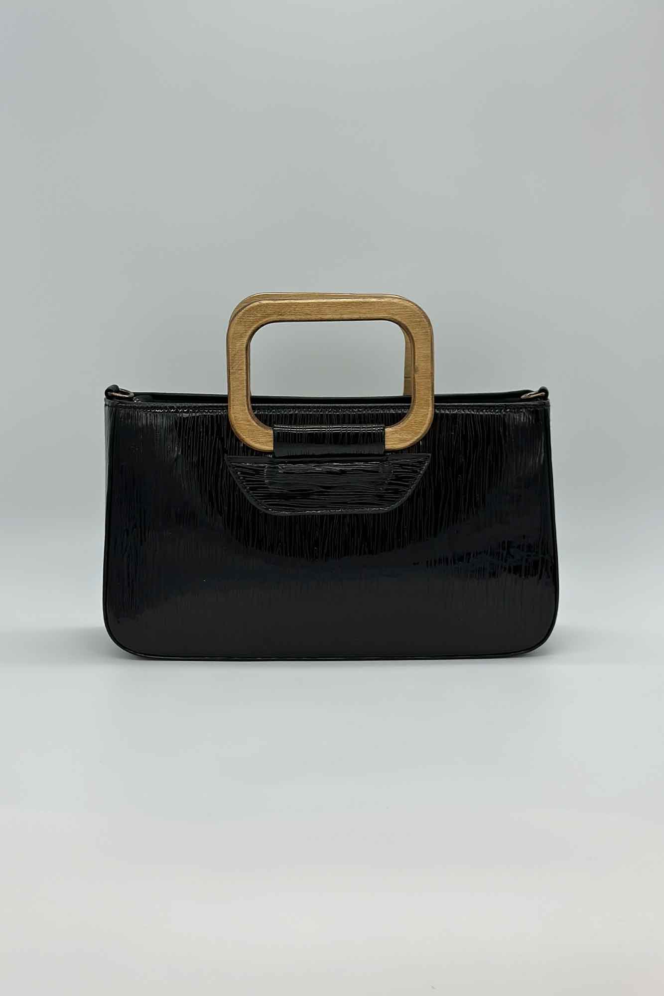 کیف دسته چوبی کشیده 1054