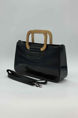 کیف دسته چوبی کشیده 1054