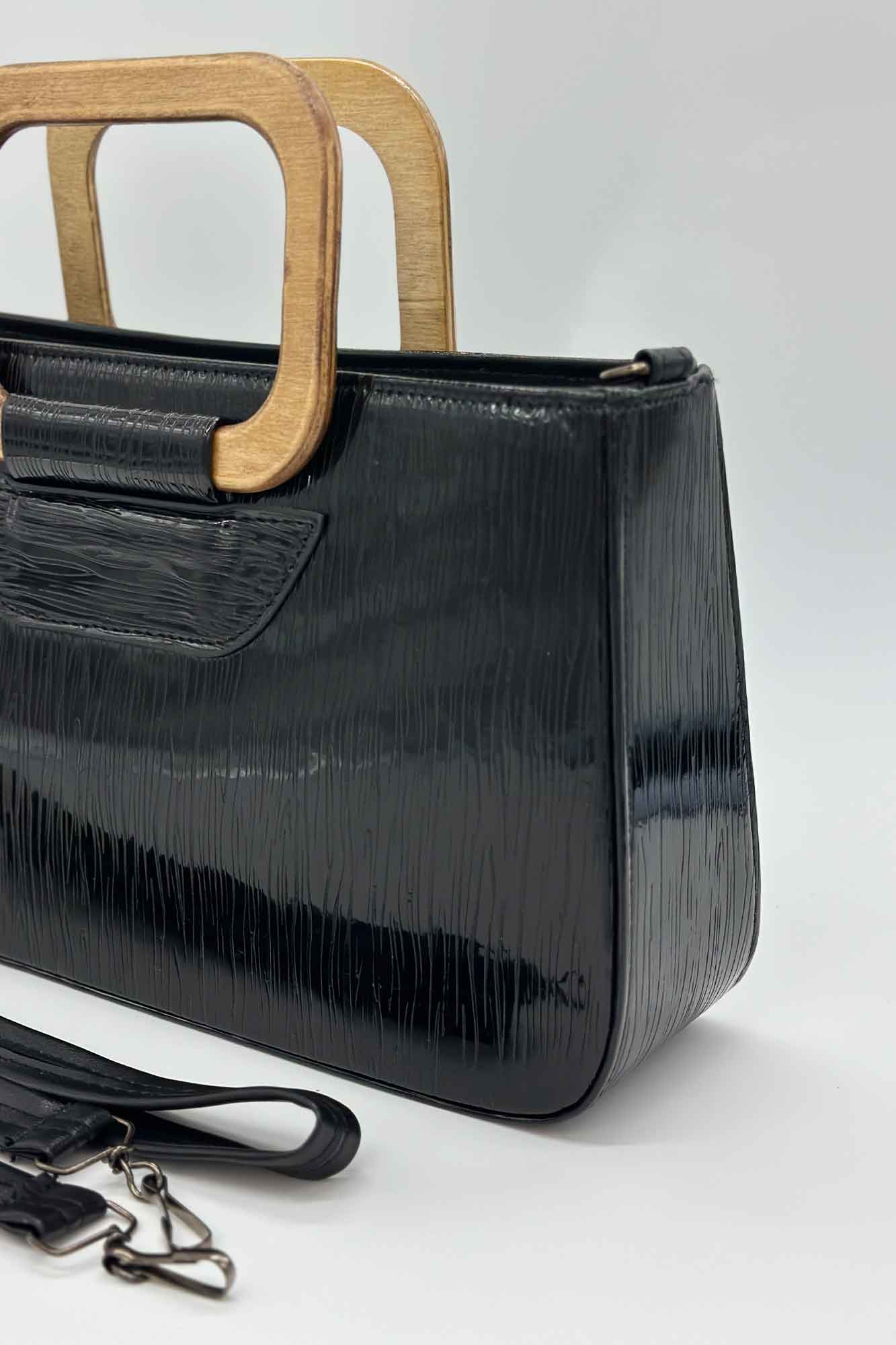 کیف دسته چوبی کشیده 1054