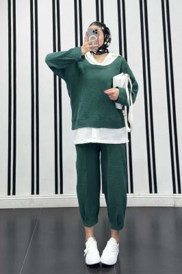 ست شومیز لنین تیکه سفید R