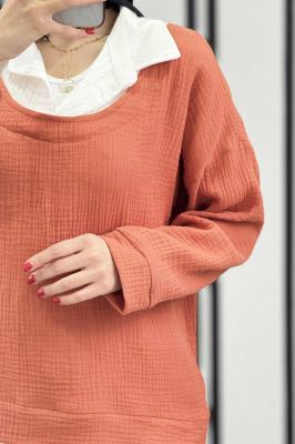 ست شومیز لنین تیکه سفید R