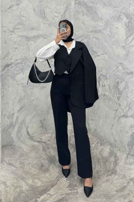 ست کت شلوار جلیقه دار مازراتیR