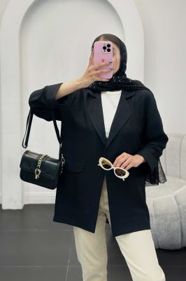 مانتو شانتون یقه ب ب