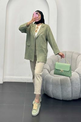 مانتو شانتون یقه ب ب