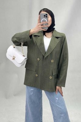 مانتو شانتون یقه انگلیسی نوا