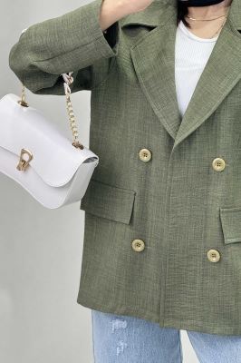 مانتو شانتون یقه انگلیسی نوا