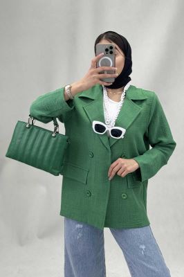 مانتو شانتون یقه انگلیسی نوا