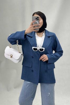 مانتو شانتون یقه انگلیسی نوا