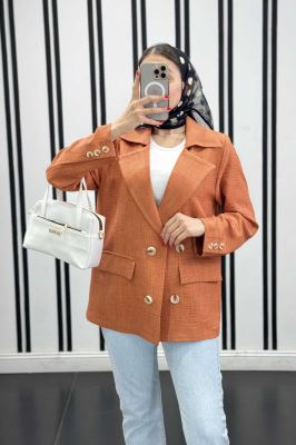 مانتو شانتون یقه انگلیسی نوا