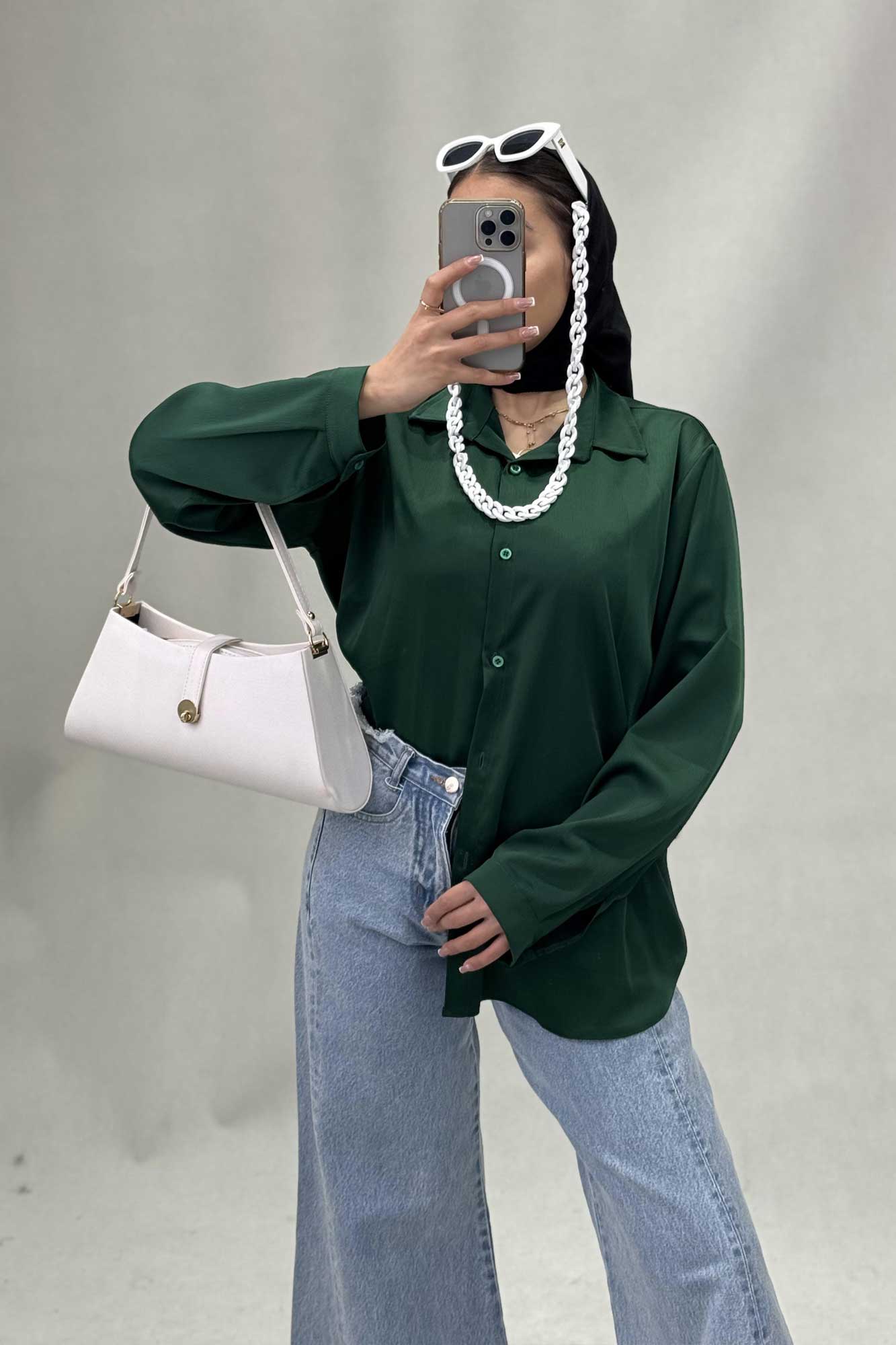 شومیز ساتن زارا