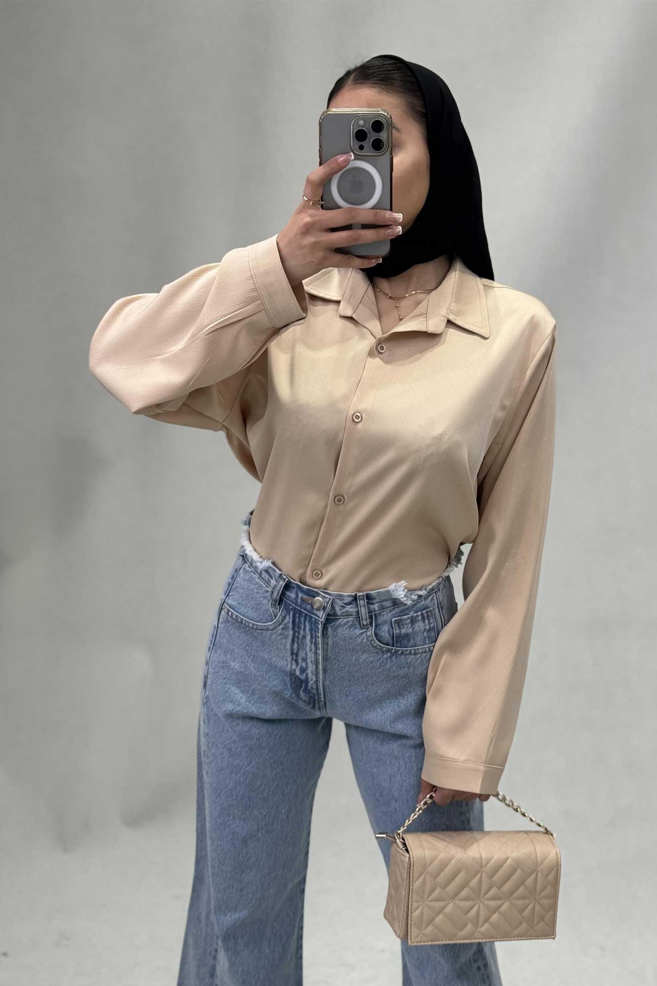 شومیز ساتن زارا