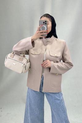 مانتو مازراتی چهار جیب یقه دیپلمات