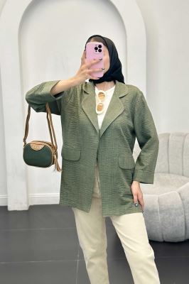 مانتو شانتون یقه ب ب