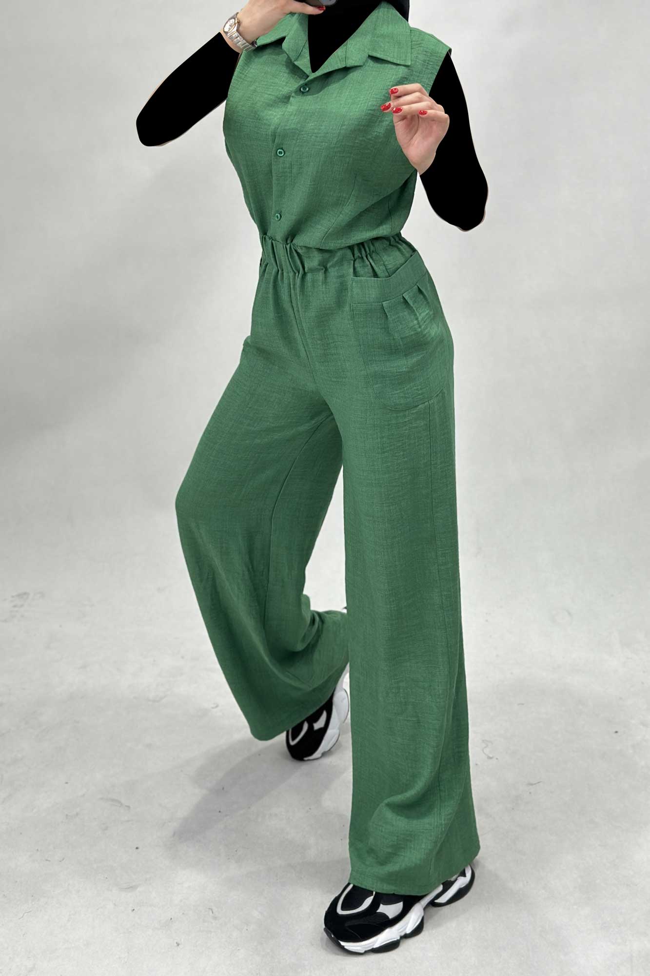 اورال شانتون کمرکش دکمه ای