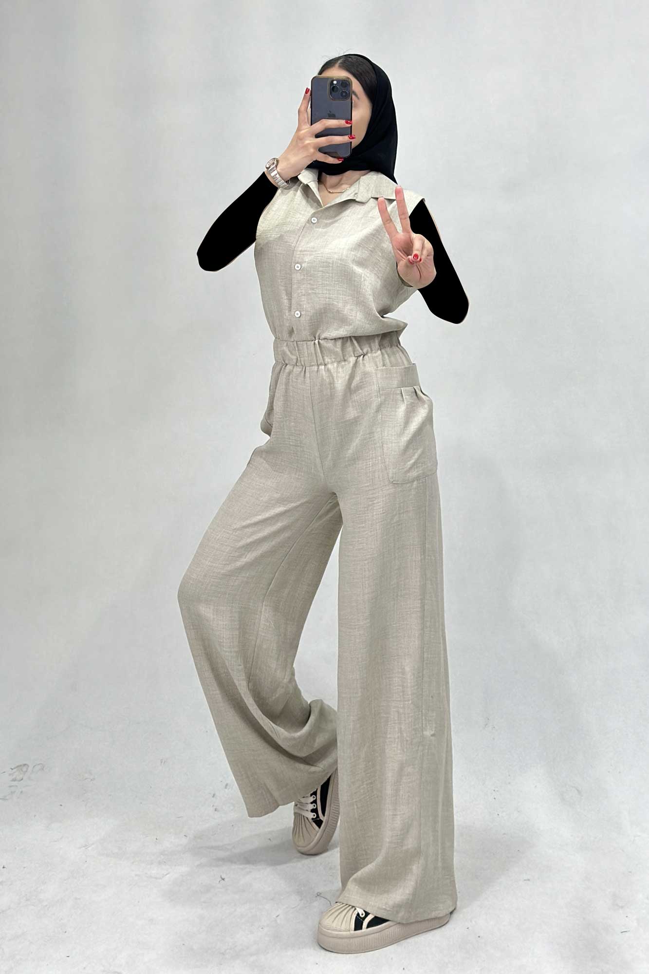 اورال شانتون کمرکش دکمه ای