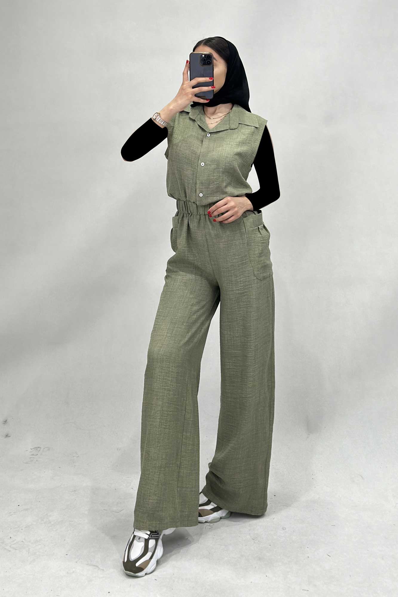 اورال شانتون کمرکش دکمه ای