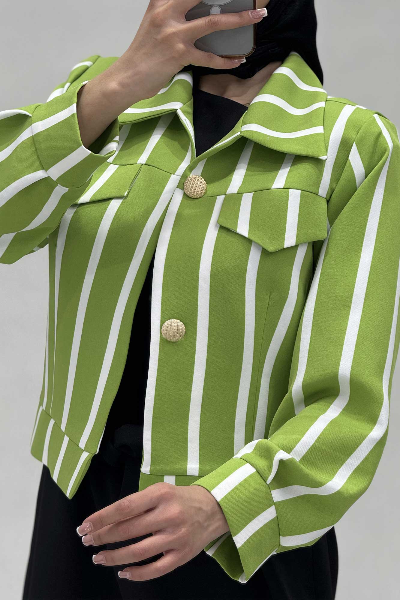 ست کت و سارافون مازراتی راه راه