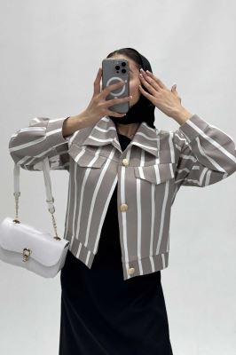 ست کت و سارافون مازراتی راه راه