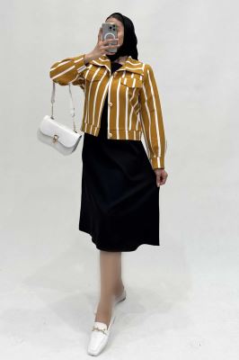 ست کت و سارافون مازراتی راه راه