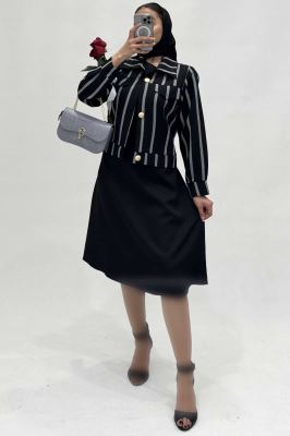 ست کت و سارافون مازراتی راه راه