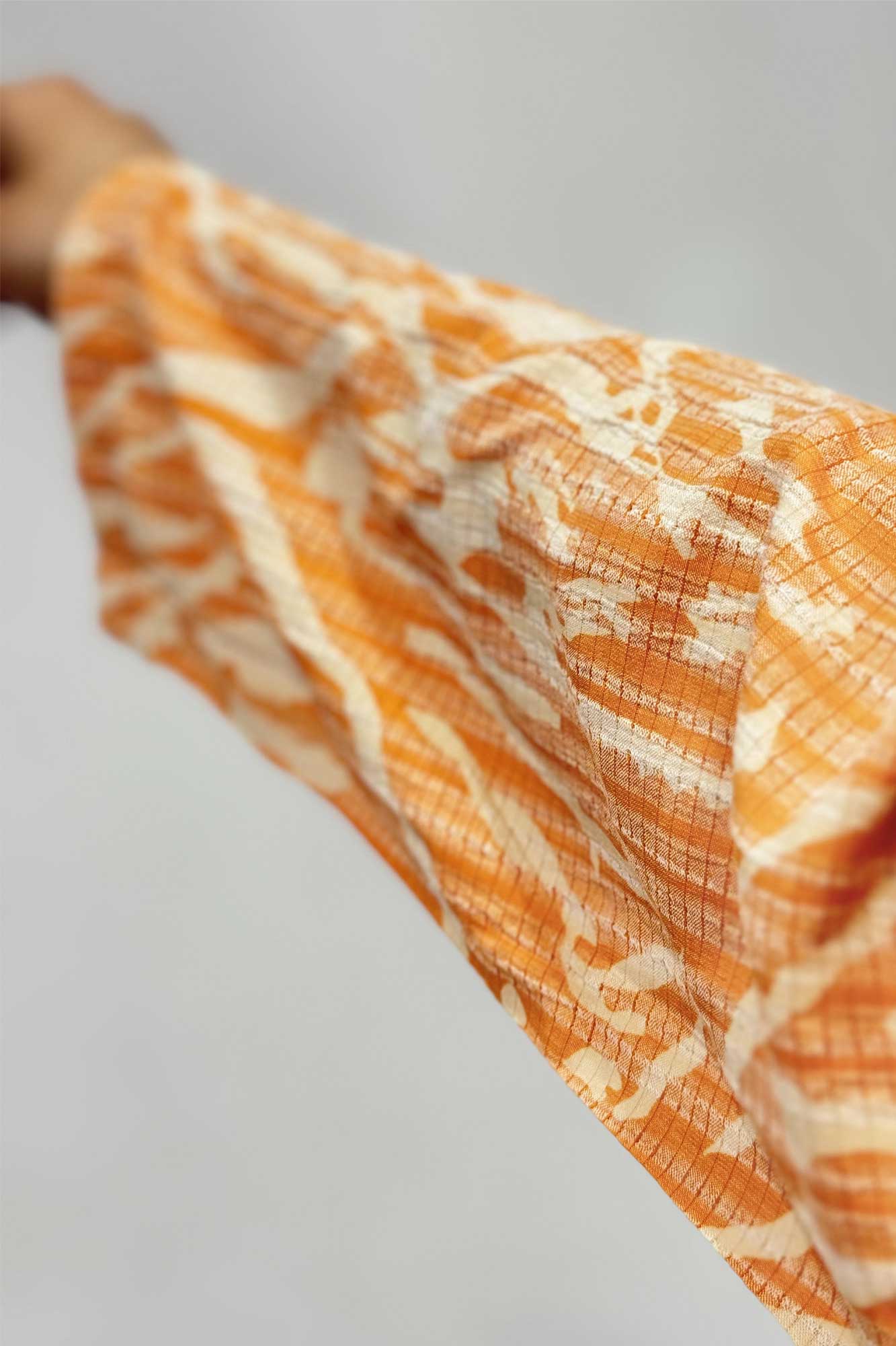 پیراهن بلند کمرکش کراش