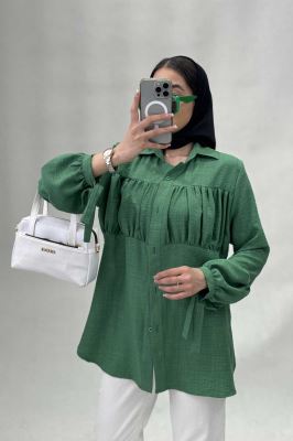 پیراهن جلوچین دار شانتون R