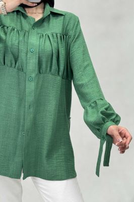 پیراهن جلوچین دار شانتون R