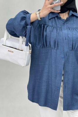 پیراهن جلوچین دار شانتون R