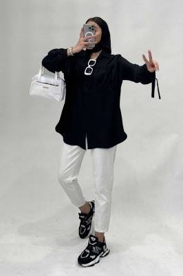 پیراهن جلوچین دار شانتون R