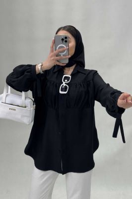 پیراهن جلوچین دار شانتون R