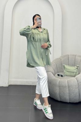 پیراهن جلوچین دار شانتون R