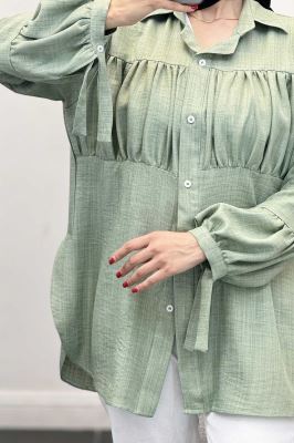 پیراهن جلوچین دار شانتون R