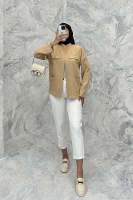 کت مازراتی راه راه لمه یقه دیپلمات