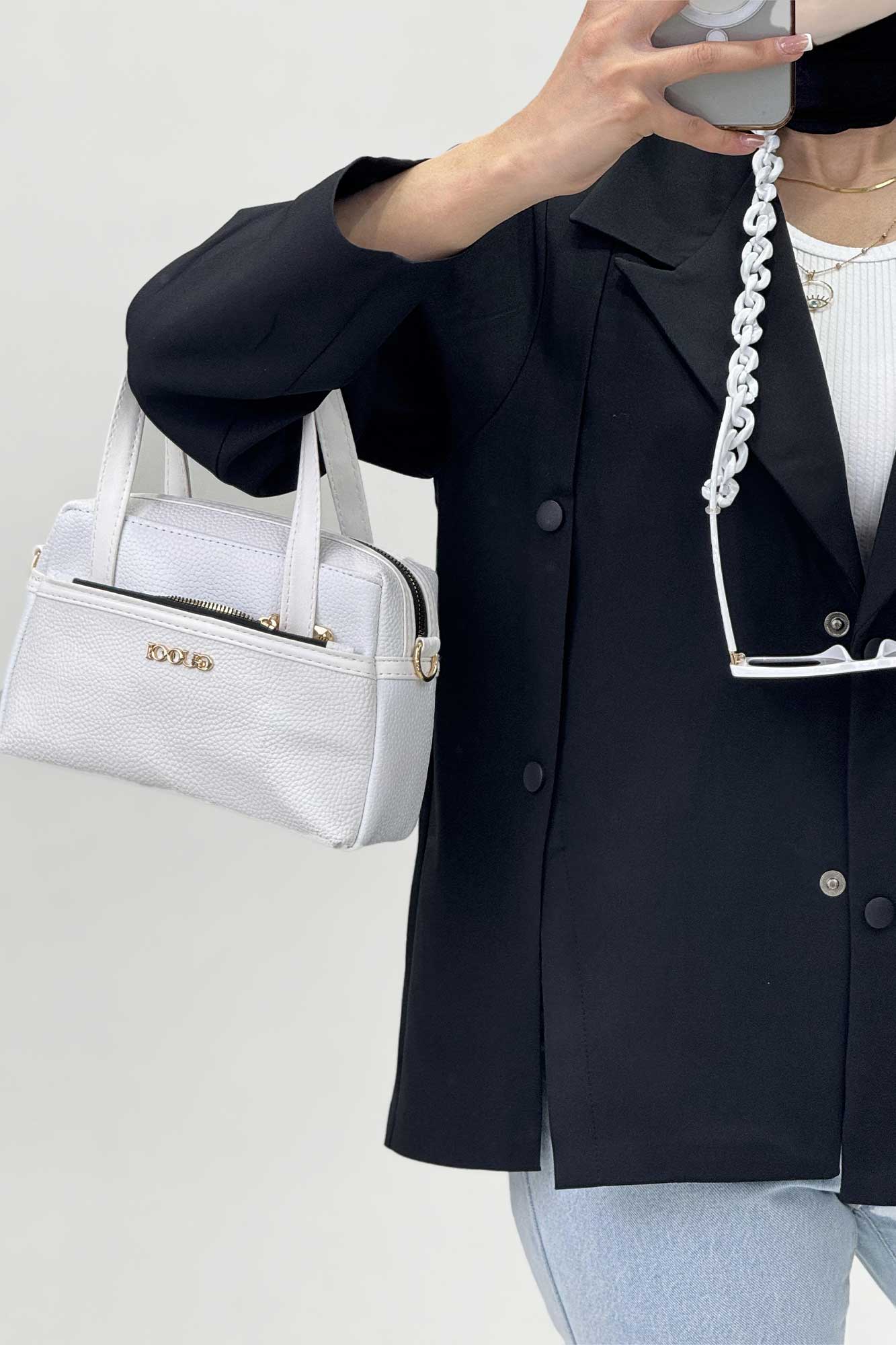 کت کوتاه مازراتی یقه انگلیسی نیلوفر