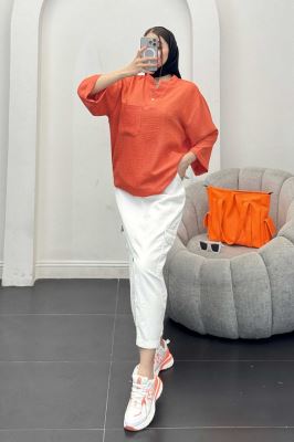 شومیز شانتون تک جیب R