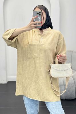 شومیز شانتون تک جیب R