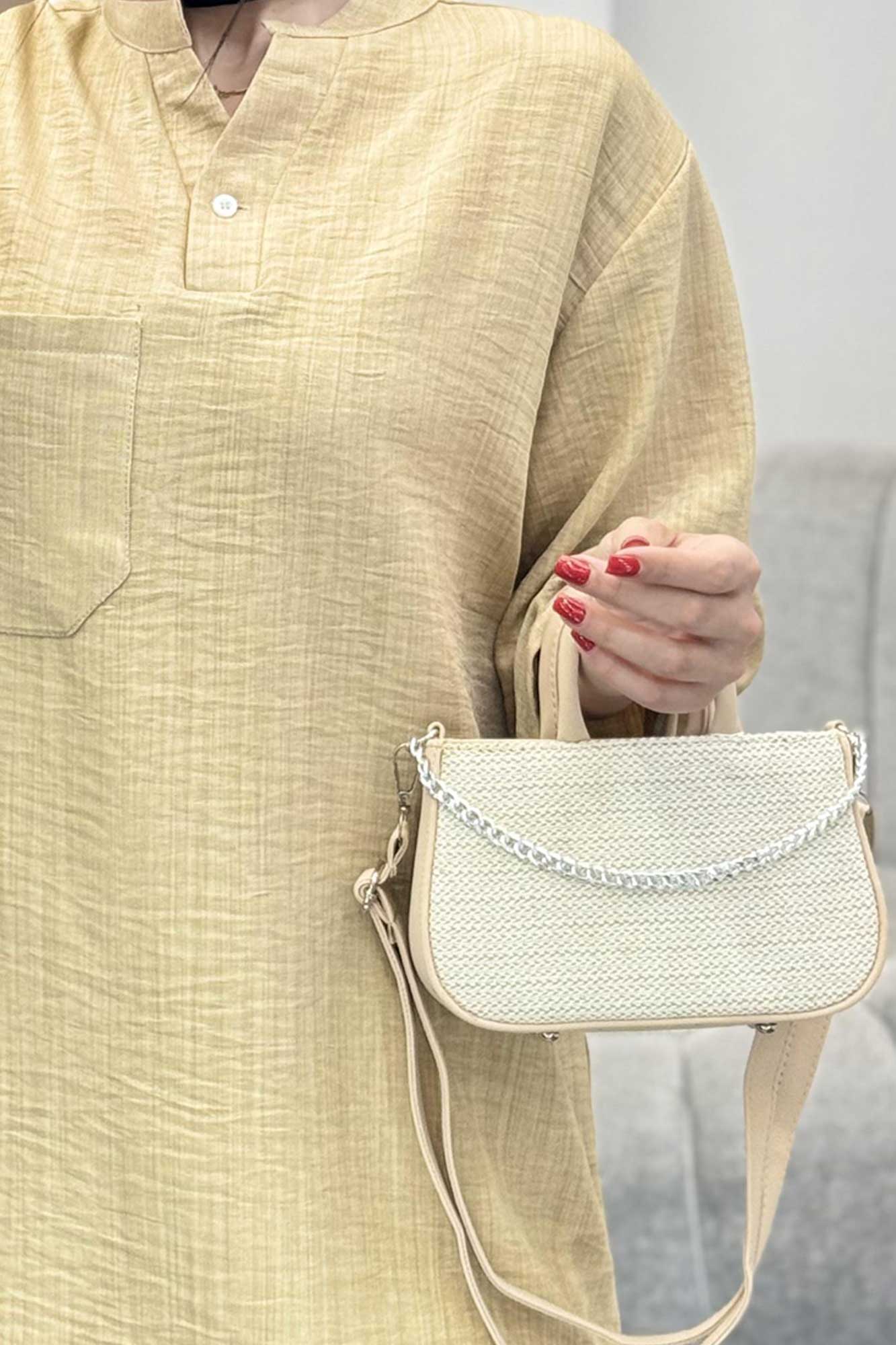 شومیز شانتون تک جیب R