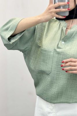 شومیز شانتون تک جیب R