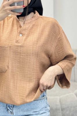 شومیز شانتون تک جیب R