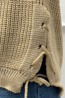 بلوز یقه گرد بغل بند