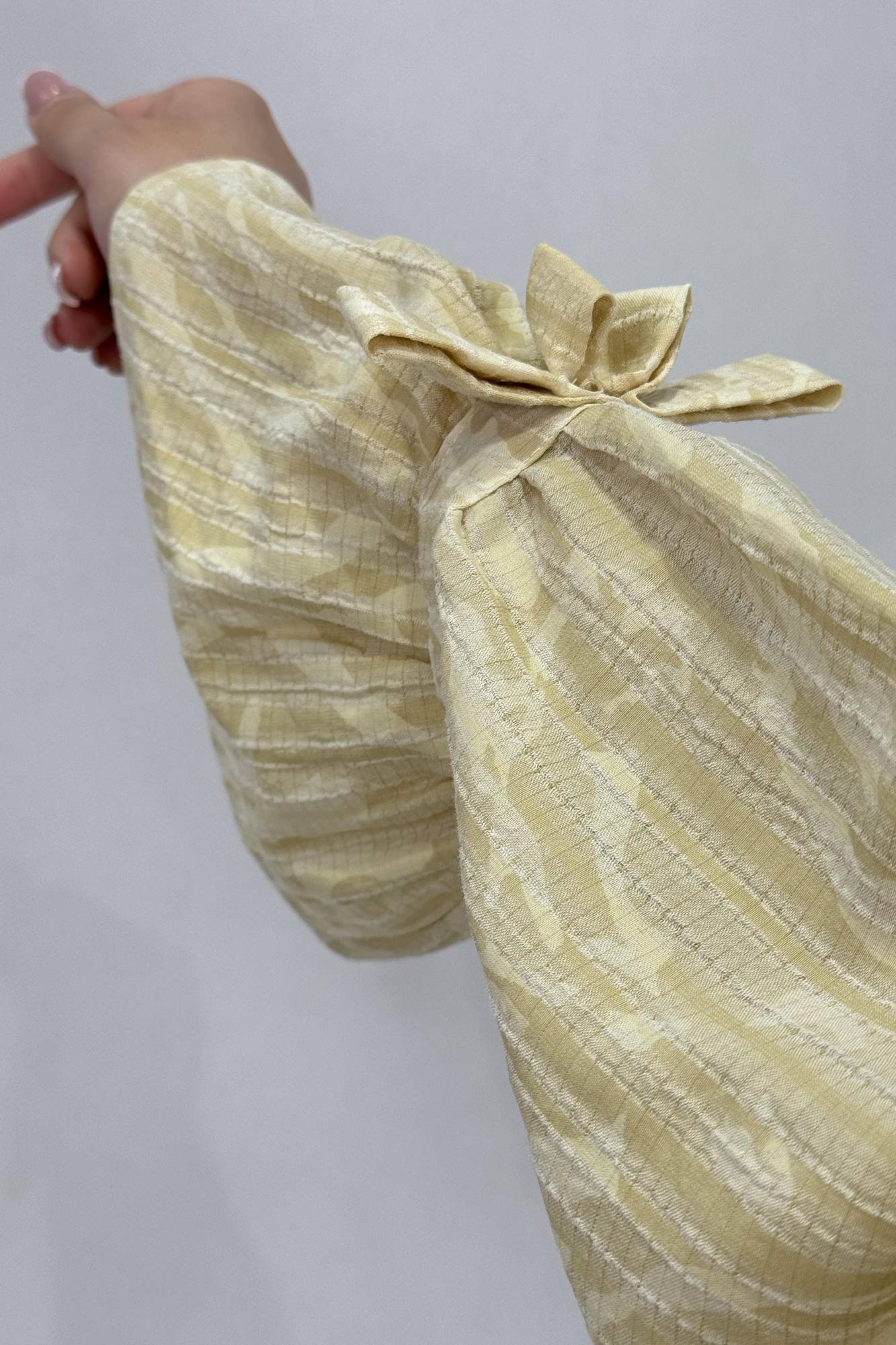 شومیز کراش چاپی آستین عروسکی