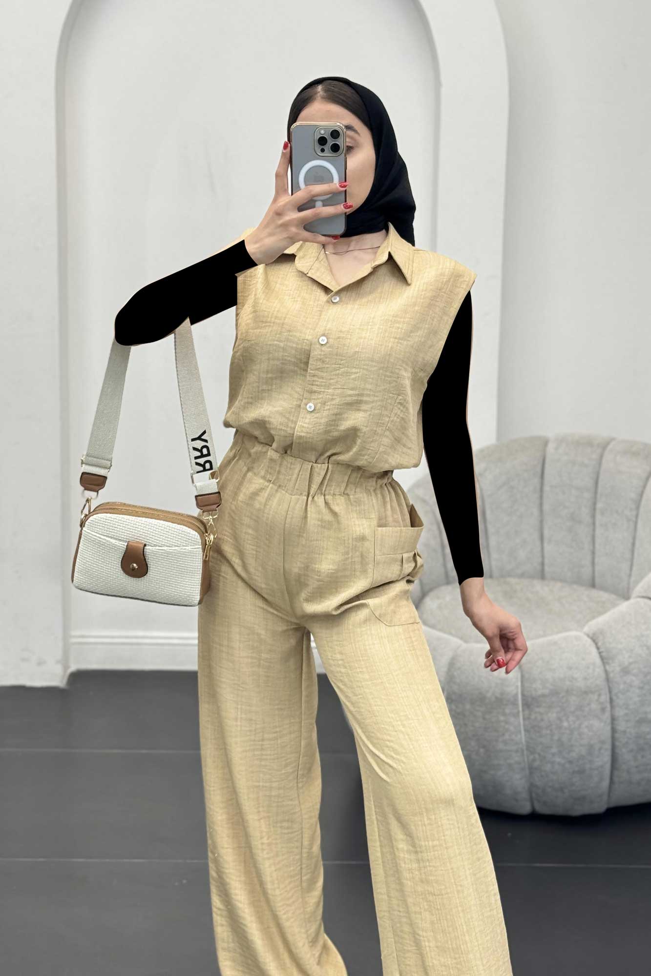 اورال شانتون کمرکش دکمه ای