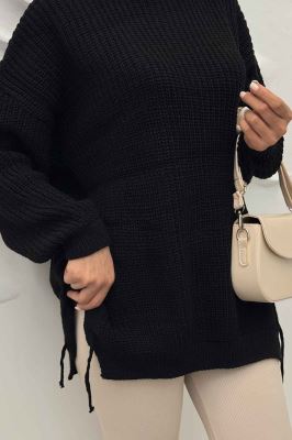 بلوز یقه گرد بغل بند