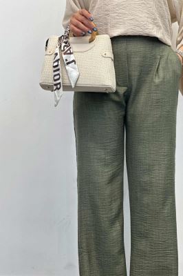 شلوار شانتون کمر کش