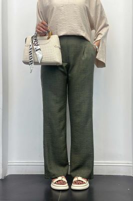 شلوار شانتون کمر کش