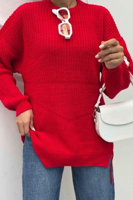 بلوز یقه گرد بغل بند