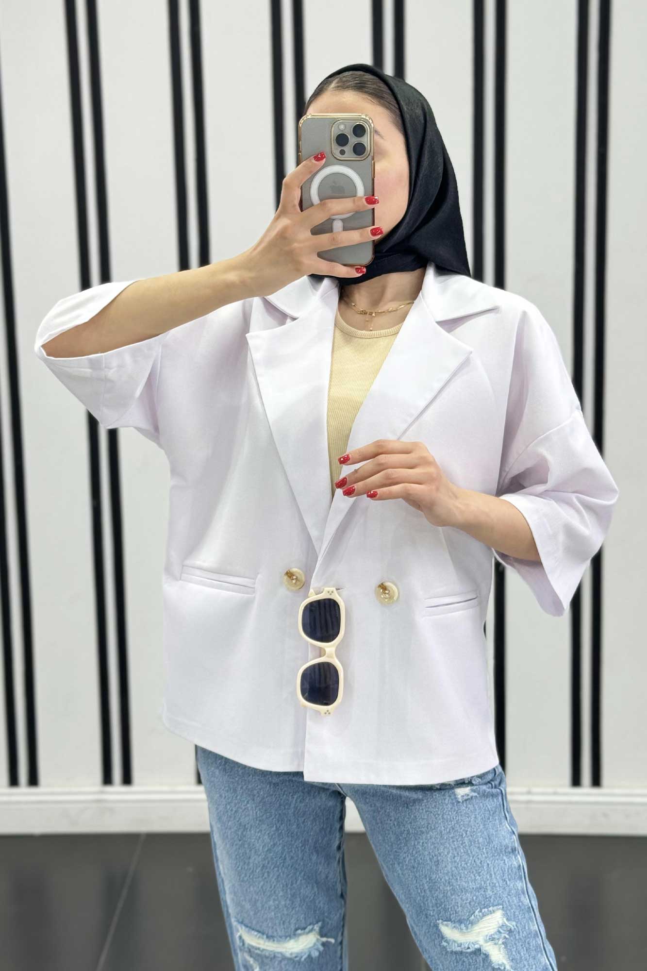 کت تک آستین سه رب