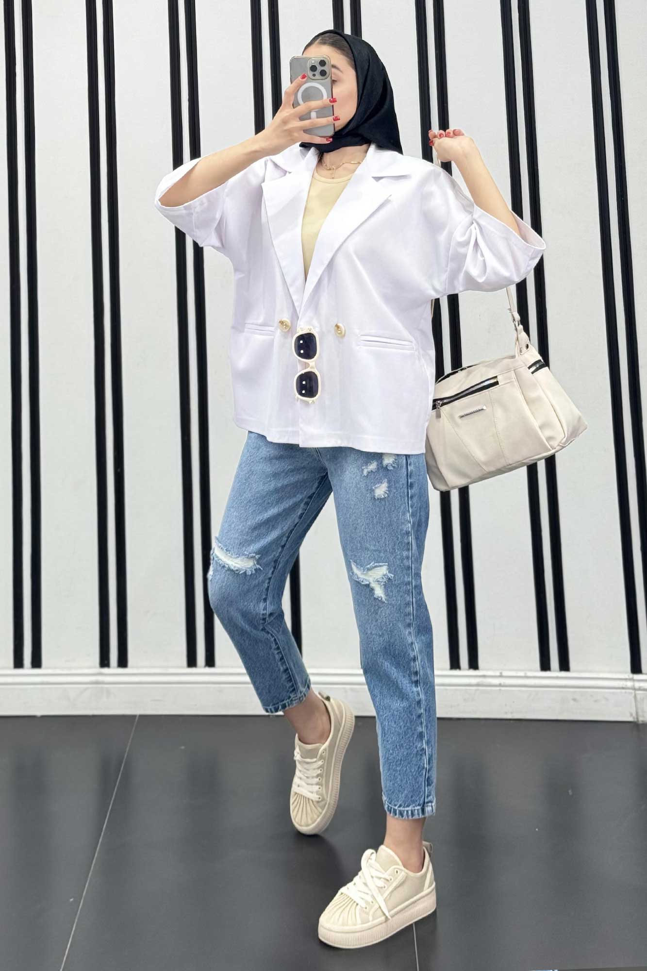 کت تک آستین سه رب