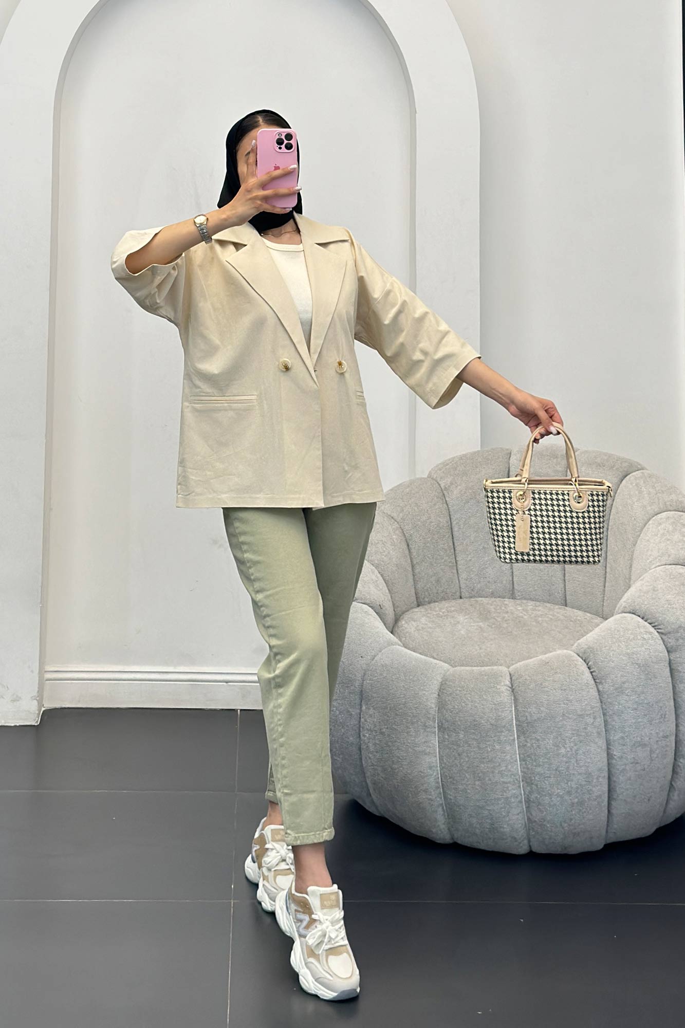 کت تک آستین سه رب