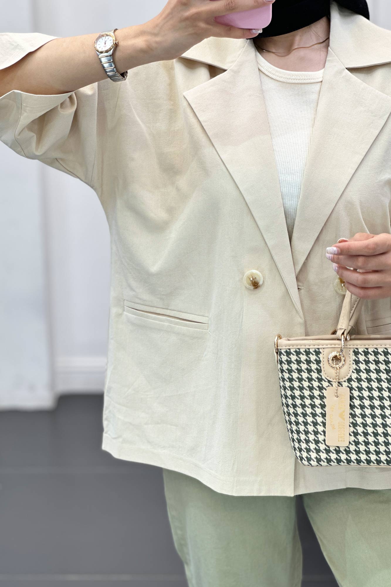 کت تک آستین سه رب